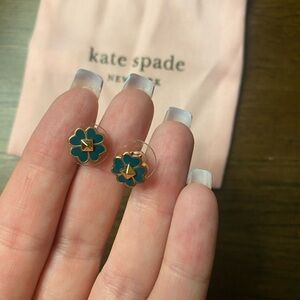 Kate Spade green studs